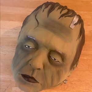 Frankenstein's Monster Full Head Mask- Green and Brown